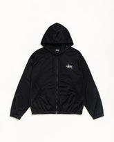 ATHLETIC MESH ZIP HOODIE