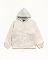 HOODED COACHES JACKET