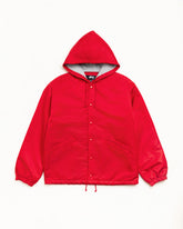 HOODED COACHES JACKET