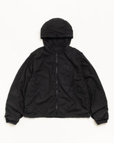DOUBLE COTTON HOODED JACKET