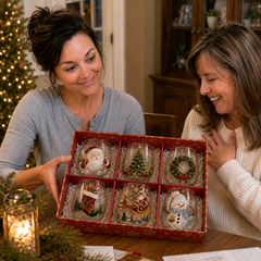 đMagical Christmas Glass Cup Gift Collectionâ¨