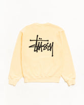 BASIC STÜSSY CREW GARMENT DYED