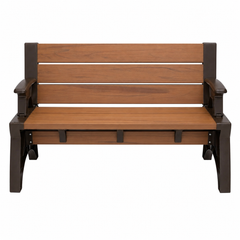 Bench-to-Table Modern Outdoor Patio Furniture Stool Chairs - Supports Up To 1400 lbs
