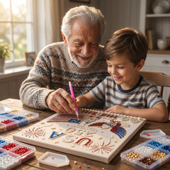 🔥LAST DAY 50% OFF - USA 250th Anniversary DIY Pearl Painting Kit ✨❤️🔥