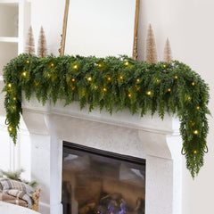 π2026 HOT SALEπ₯ Pre-lit Christmas Cedar Garland