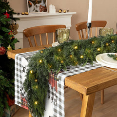 π2026 HOT SALEπ₯ Pre-lit Christmas Cedar Garland