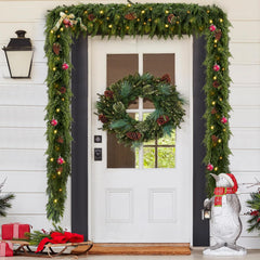 π2026 HOT SALEπ₯ Pre-lit Christmas Cedar Garland