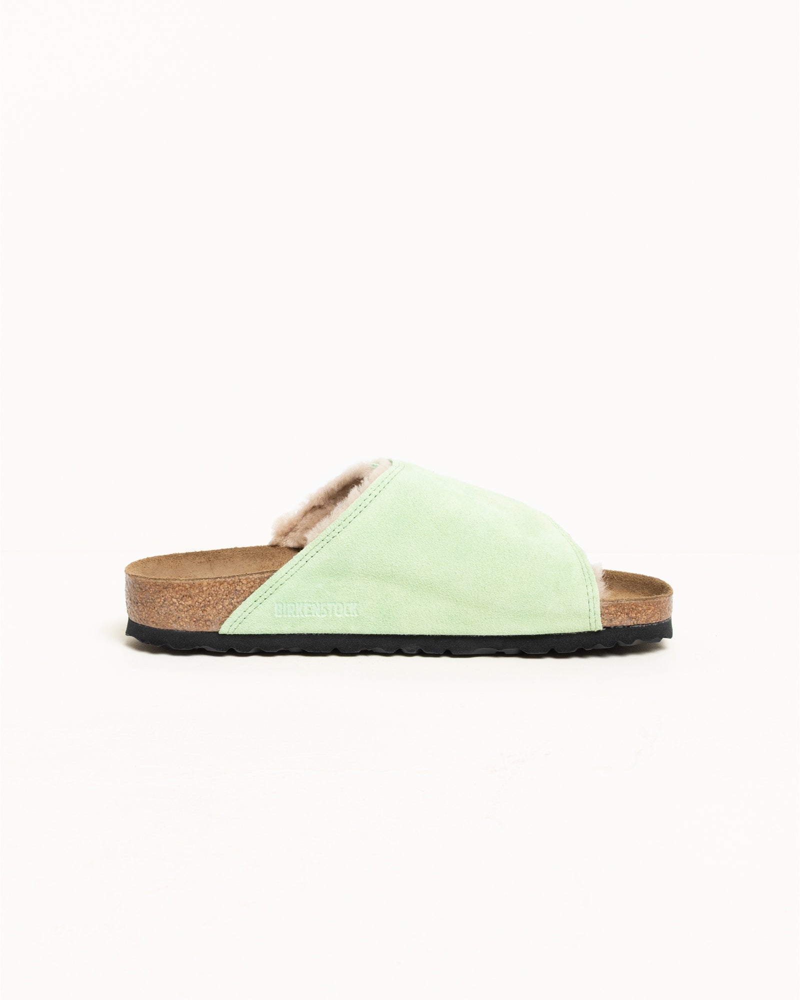 STÜSSY & BIRKENSTOCK SOLANA SHEARLING SLIDE