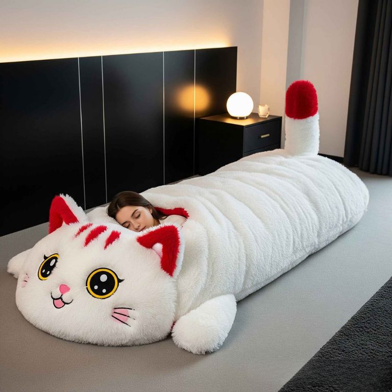 20266 Latest Fluffy Cat Sleeping Bags | Cozy, Cute & Purr-fectly Designed