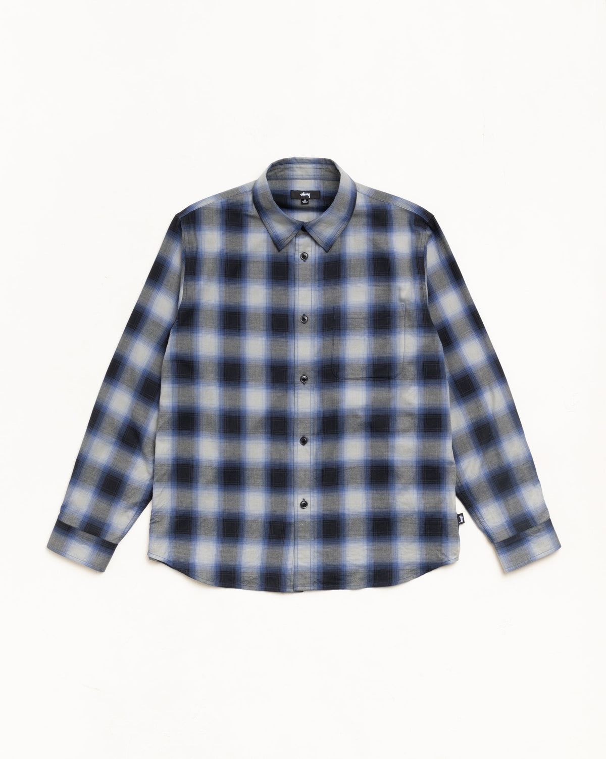 BEACH OMBRE PLAID SHIRT