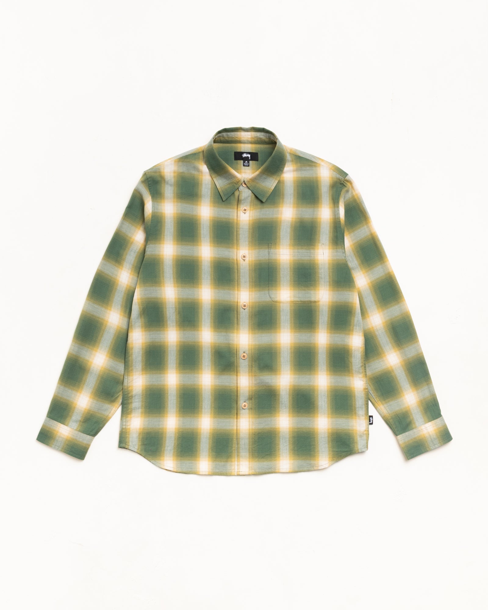 BEACH OMBRE PLAID SHIRT