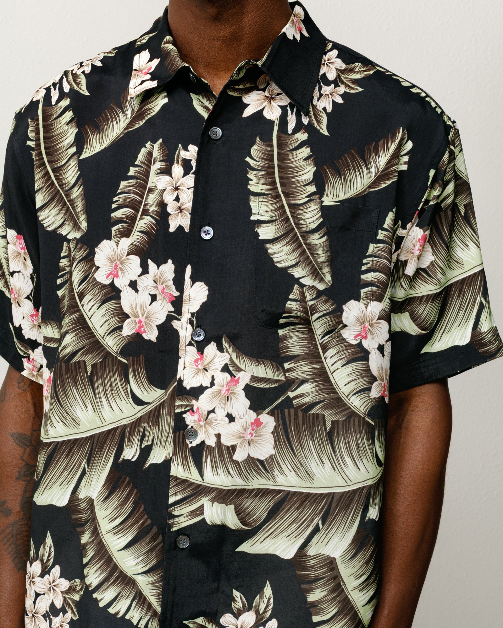 HAWAIIAN FLORAL SS SHIRT