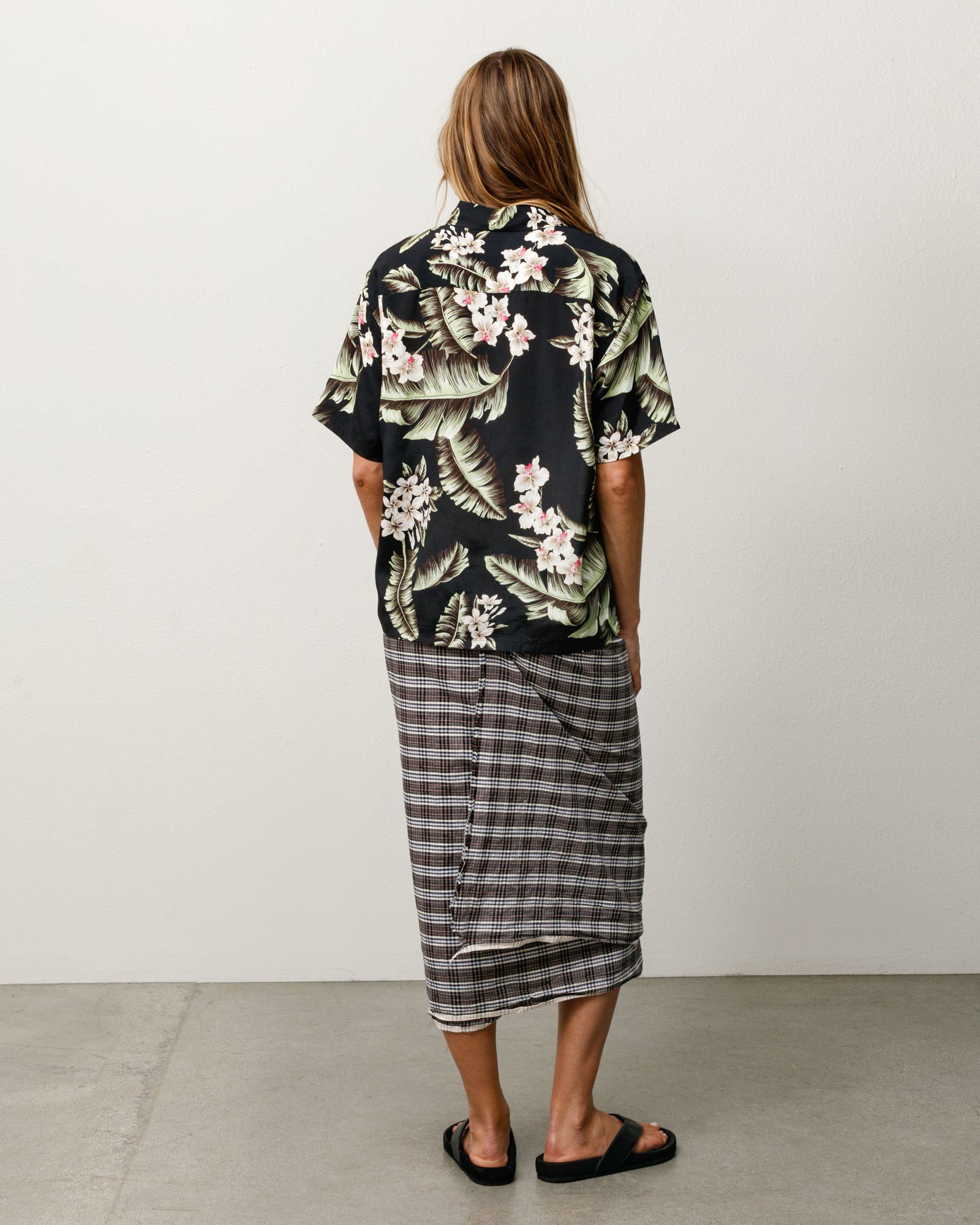HAWAIIAN FLORAL SS SHIRT