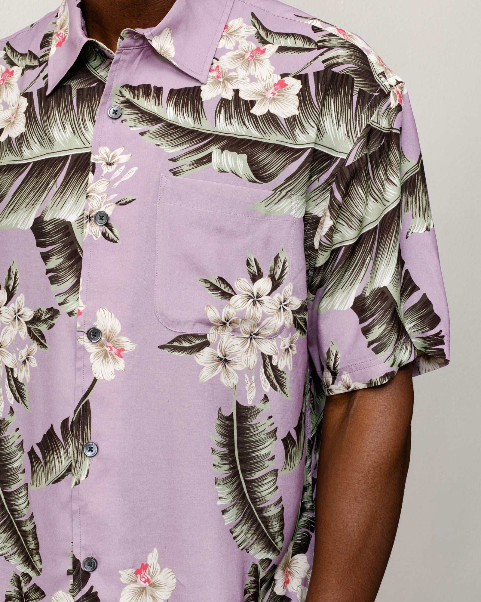 HAWAIIAN FLORAL SS SHIRT