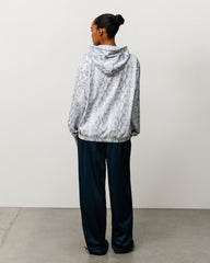 ATHLETIC MESH ZIP HOODIE