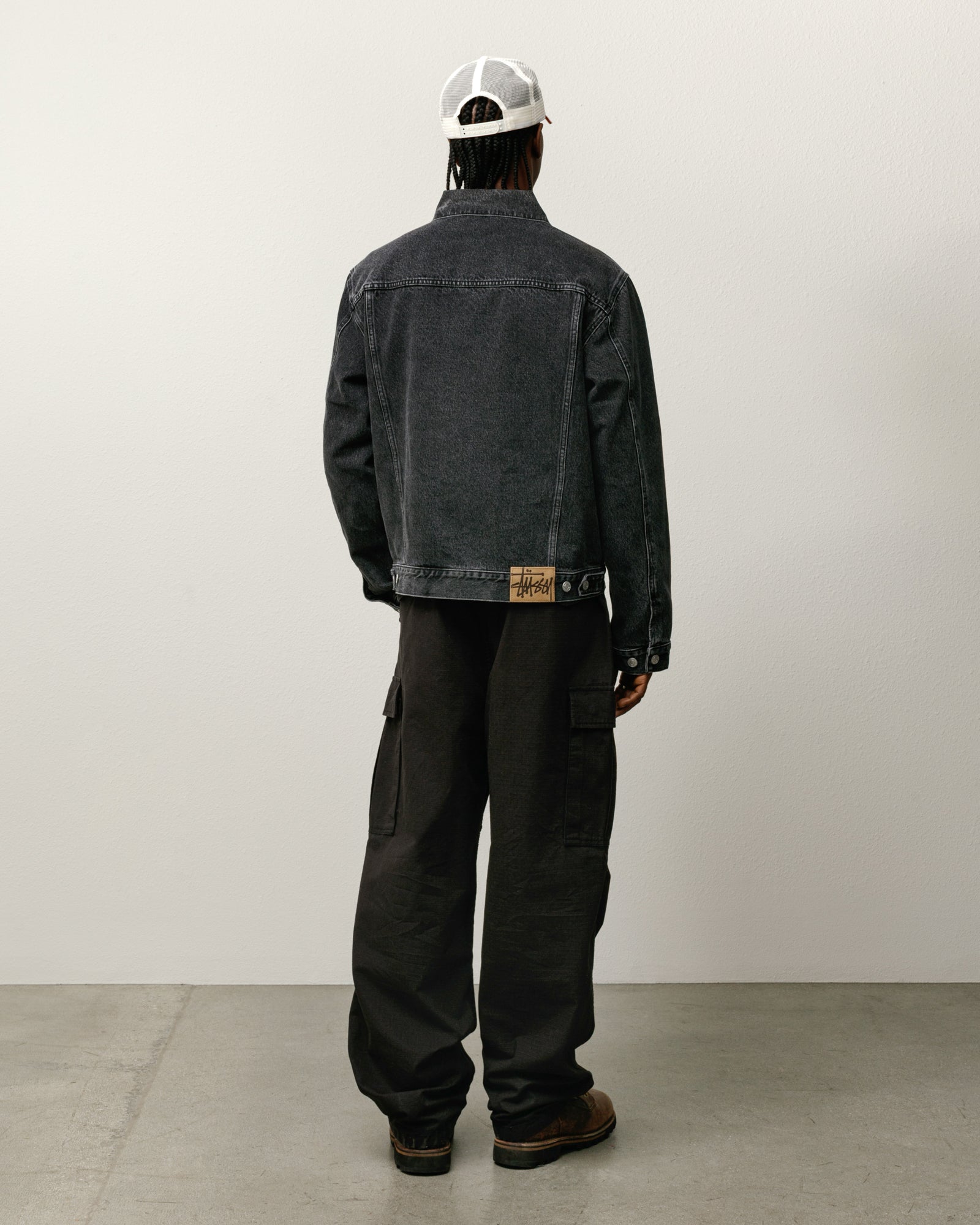 LINED DENIM TRUCKER JACKET