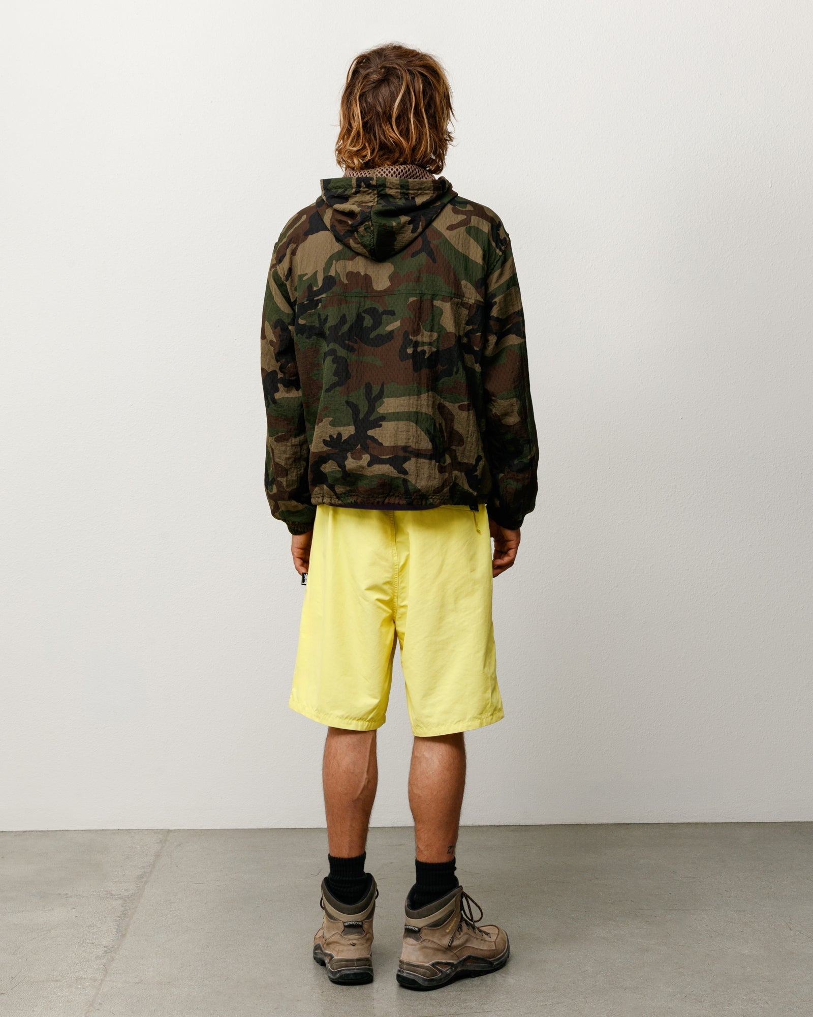 LAYERED MESH REVERSIBLE JACKET