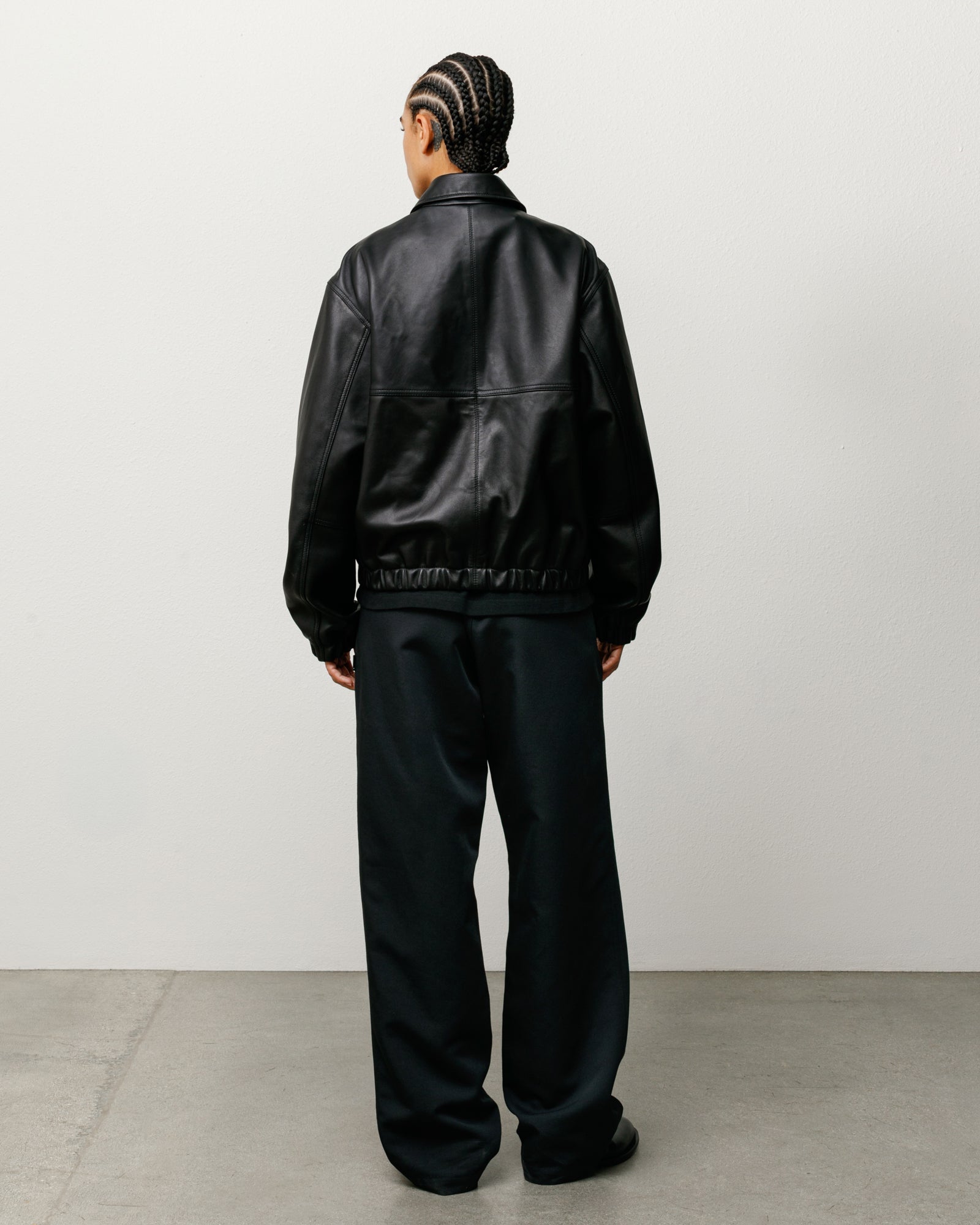 LEATHER WORK JACKET
