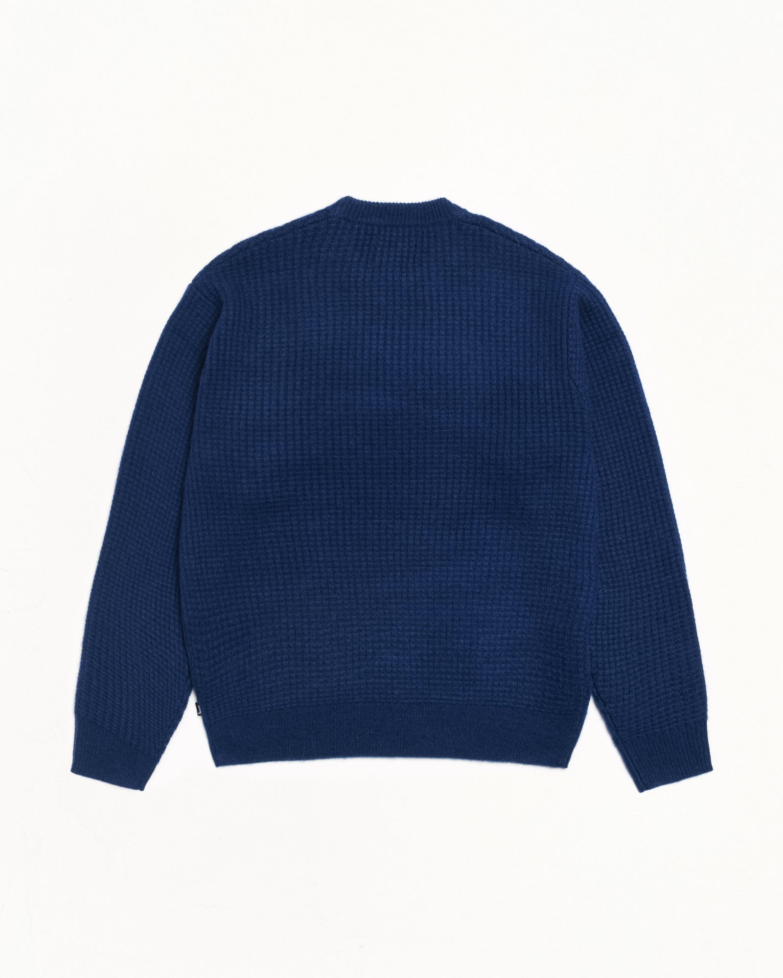 WAFFLE CASHMERE SWEATER