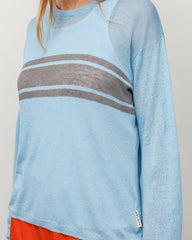 LIGHTWEIGHT STRIPED SWEATER