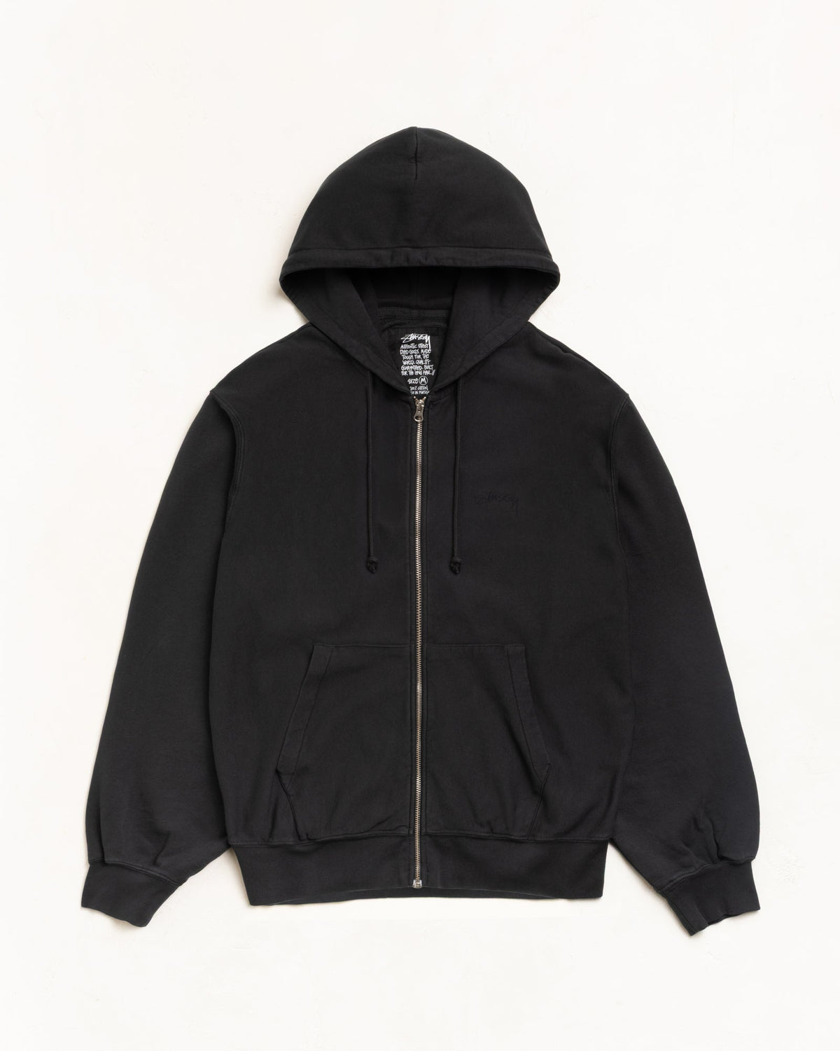 LIGHTWEIGHT TERRY ZIP HOODIE