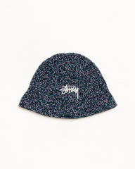 HEMP STOCK KNIT BUCKET HAT