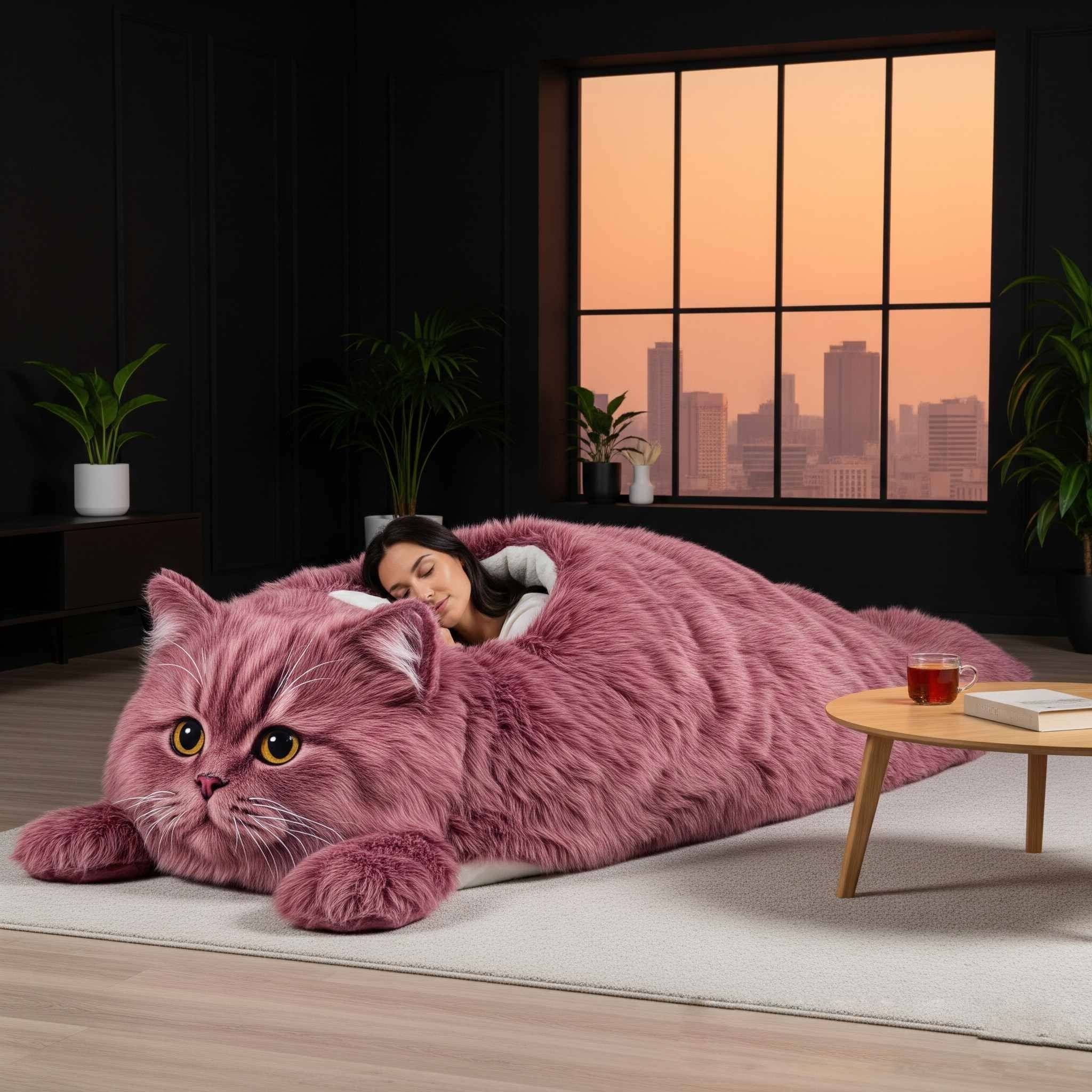 20266 Latest Fluffy Cat Sleeping Bags | Cozy, Cute & Purr-fectly Designed