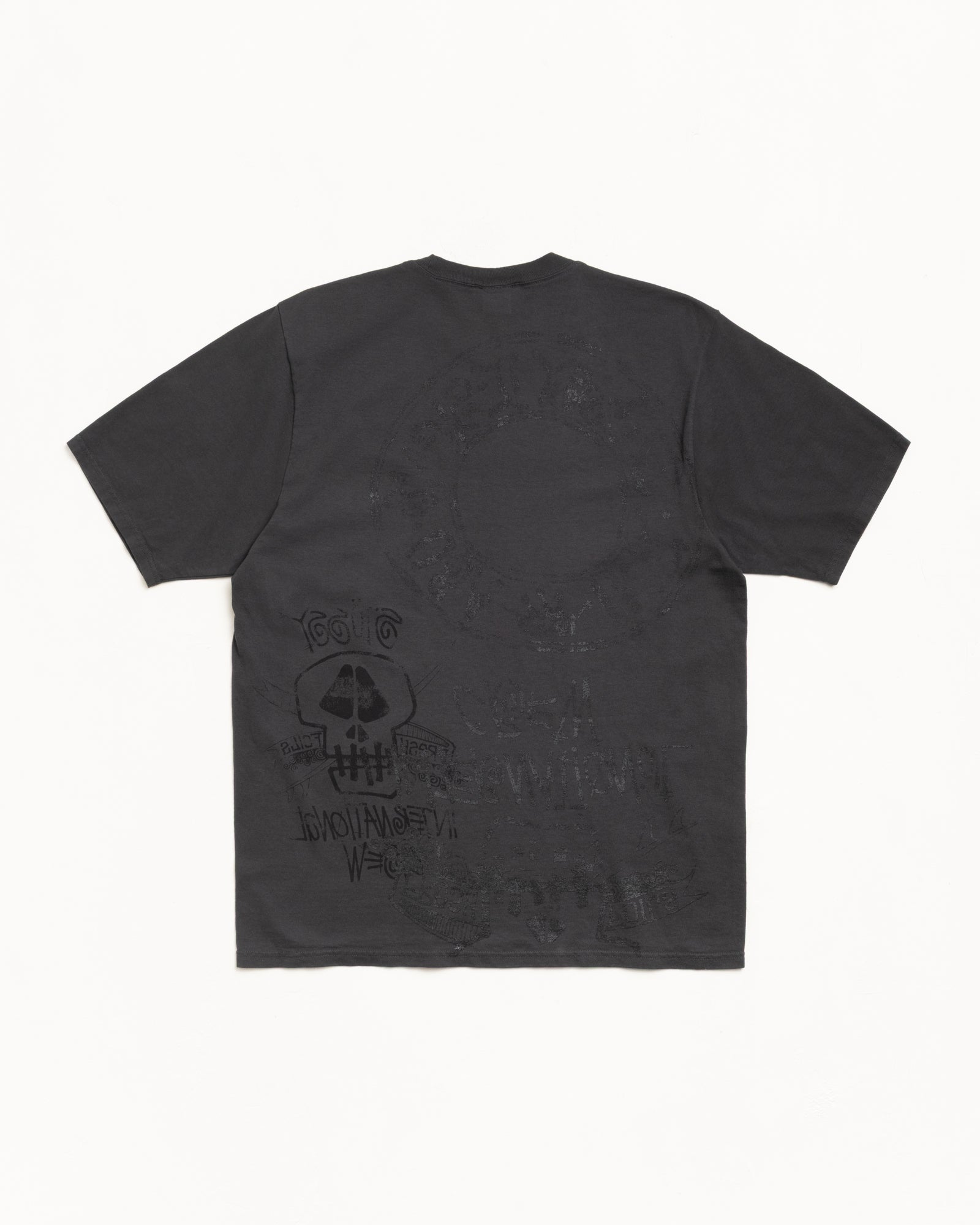 SKULLS TEE PIGMENT DYED