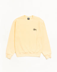 BASIC STÜSSY CREW GARMENT DYED