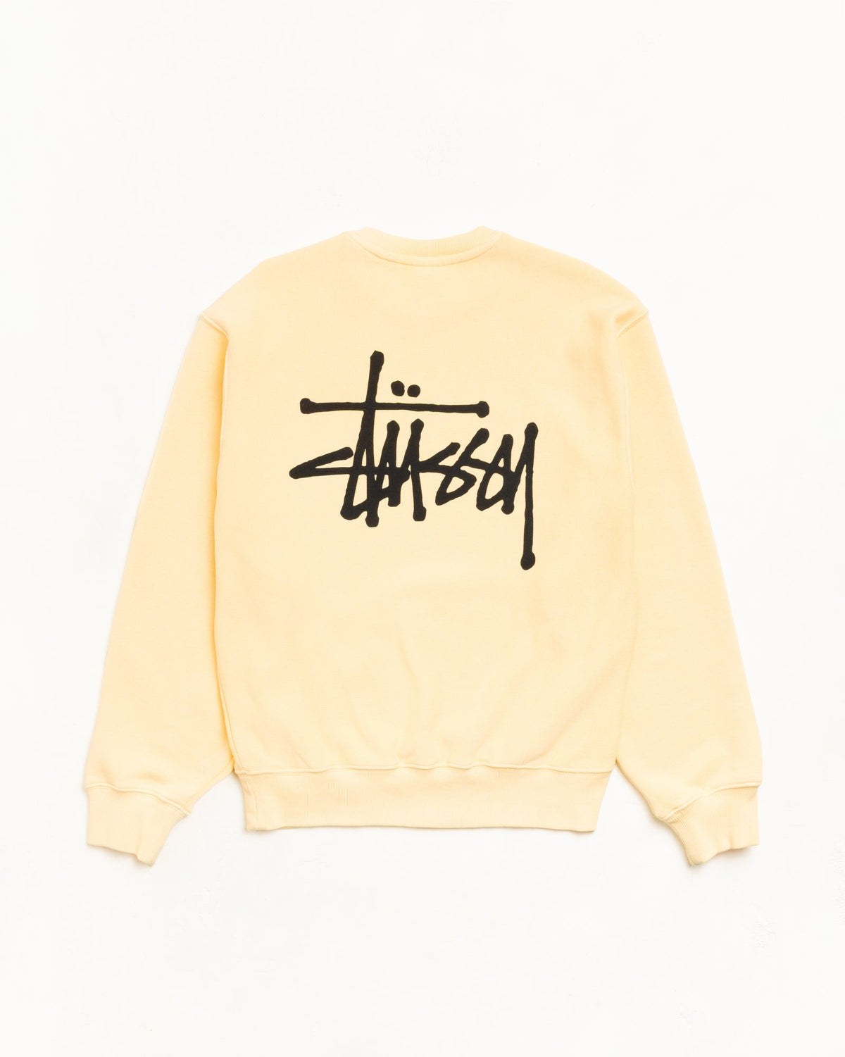 BASIC STÜSSY CREW GARMENT DYED