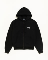 BASIC STÜSSY ZIP HOODIE