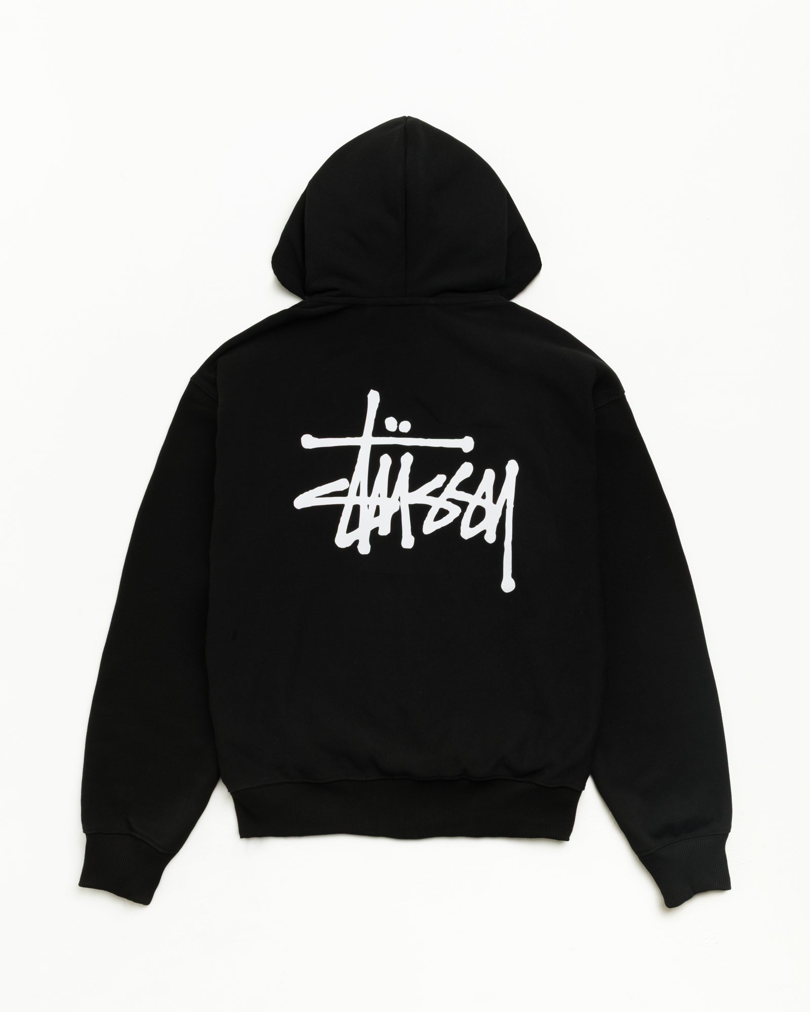 BASIC STÜSSY ZIP HOODIE
