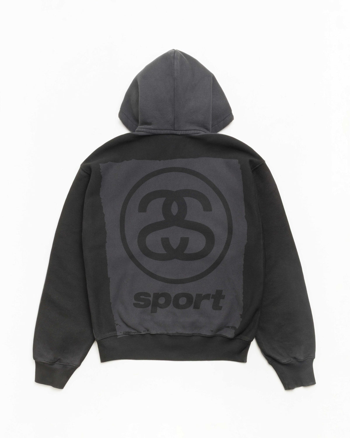 LINK SPORT ZIP HOODIE GARMENT DYED