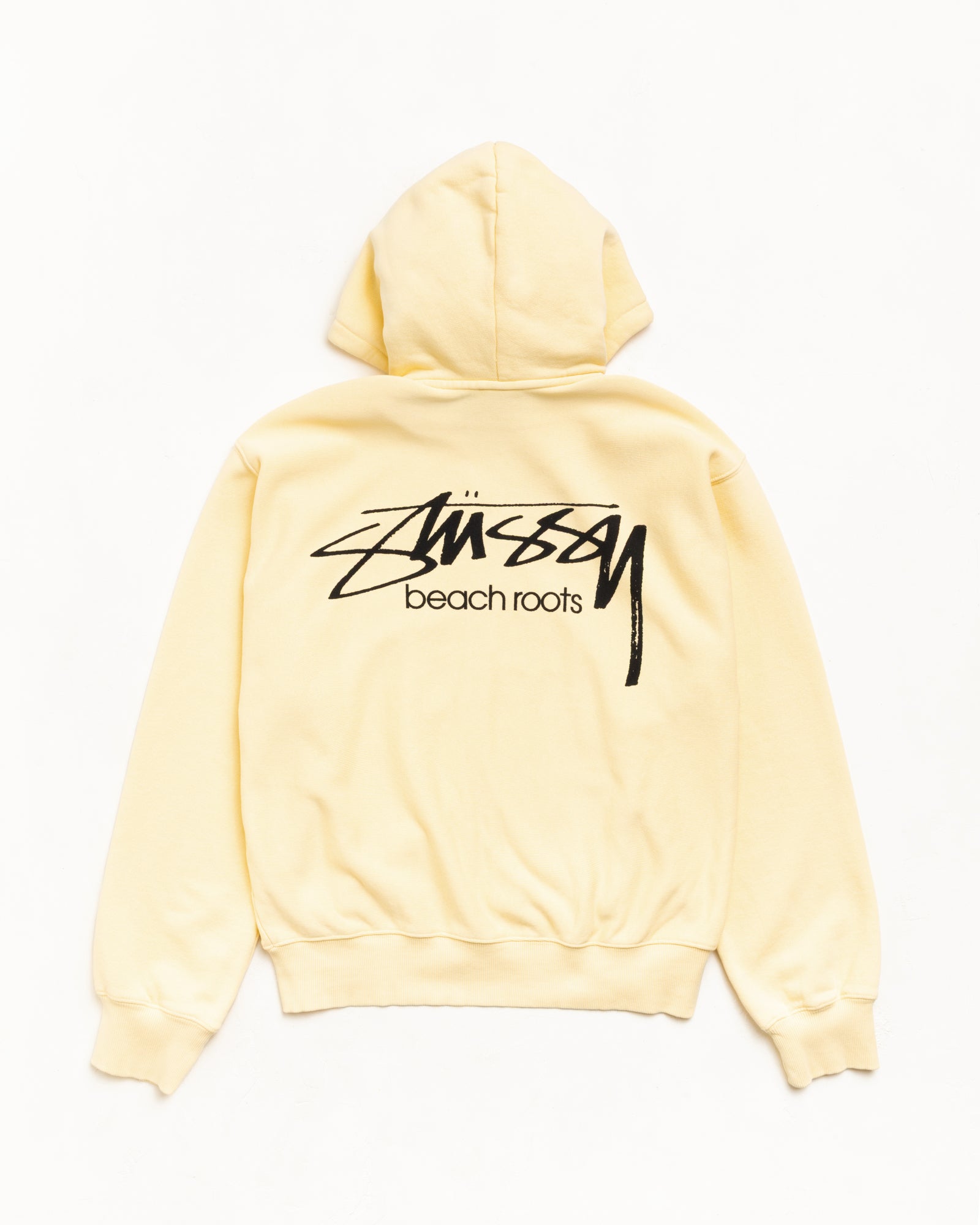 BEACH ROOTS ZIP HOODIE GARMENT DYED