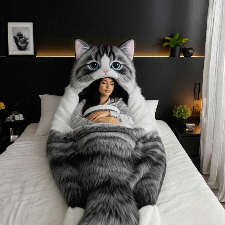 20266 Latest Fluffy Cat Sleeping Bags | Cozy, Cute & Purr-fectly Designed