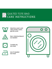 Sheep Haven Quilted Tote Bag