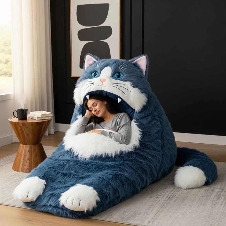 20266 Latest Fluffy Cat Sleeping Bags | Cozy, Cute & Purr-fectly Designed